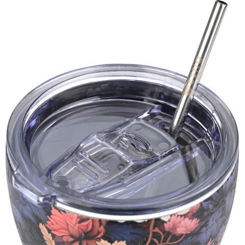 Estia Θερμος Coffee Mug Save the Aegean 350ml Midnight Blossom 01-22945 5207158022945