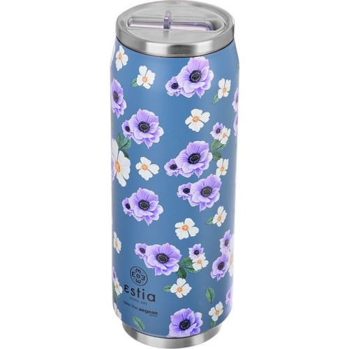 Estia Θερμος Travel Cup Save The Aegean 500Ml Garden Blue 01-16807 5207158016807