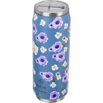 Estia Θερμος Travel Cup Save The Aegean 500Ml Garden Blue 01-16807 5207158016807