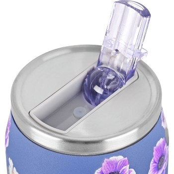 Estia Θερμος Travel Cup Save The Aegean 500Ml Garden Blue 01-16807 5207158016807