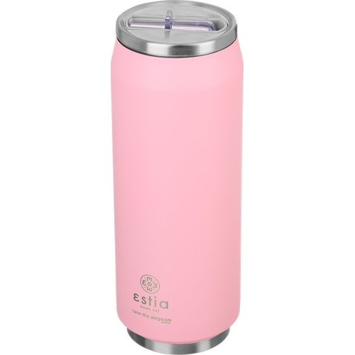 Estia Θερμός Travel Cup Save The Aegean 500Ml Blossom Rose 01-10317 5207158010317