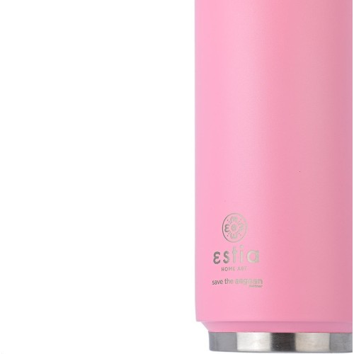Estia Θερμός Travel Cup Save The Aegean 500Ml Blossom Rose 01-10317 5207158010317