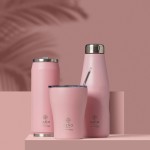 Estia Θερμός Travel Cup Save The Aegean 500Ml Blossom Rose 01-10317 5207158010317