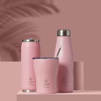 Estia Θερμός Travel Cup Save The Aegean 500Ml Blossom Rose 01-10317 5207158010317