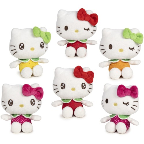 Giochi Preziosi Hello Kitty With a Fruity Aroma of Plush 12 cm 6 Fig. CDU 760025473 8425611354731
