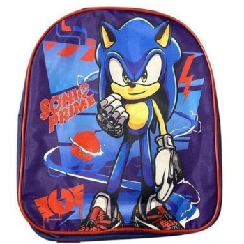 Summertiempo Sonic The Hedgehog Sonic Prime Toddler Backpack 30X26x10cm 1 Compartment 4502723 8435631363699