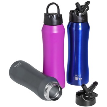 eco life Blue Thermos 550ml | Inner Straw 33-BO-3062 5208009003755