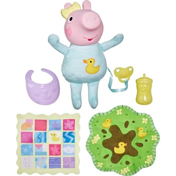 Hasbro Peppa Pig Oinks And Snuggles Evie Interactive Baby Doll G1637 5010996322388