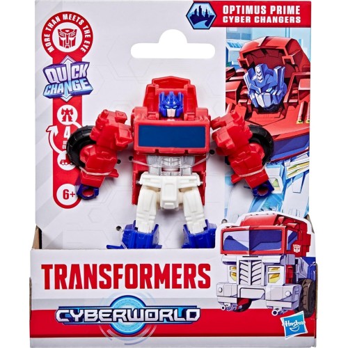 Hasbro Transformers Cyberworld Cyber Changers Optimus Prime Action Figure G0746 / G1040 5010996319807