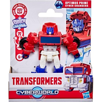Hasbro Transformers Cyberworld Cyber Changers Optimus Prime Action Figure G0746 / G1040 5010996319807