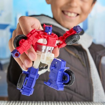 Hasbro Transformers Cyberworld Cyber Changers Optimus Prime Action Figure G0746 / G1040 5010996319807
