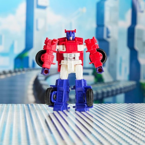 Hasbro Transformers Cyberworld Cyber Changers Optimus Prime Action Figure G0746 / G1040 5010996319807