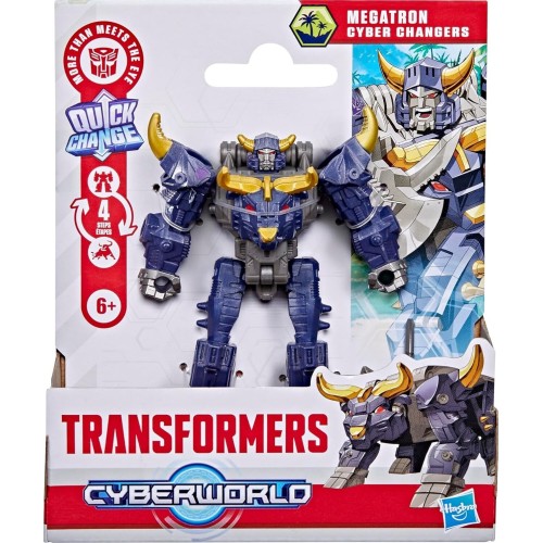 Hasbro Transformers Cyberworld Cyber Changers Megatron Action Figure G0746 / G1043 5010996319838