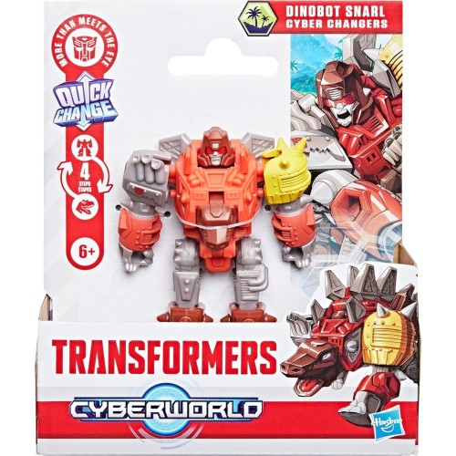 Hasbro Transformers Cyberworld Cyber Changers Dinobot Snarl Action Figure G0746 / G1042 5010996319821