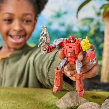Hasbro Transformers Cyberworld Cyber Changers Dinobot Snarl Action Figure G0746 / G1042 5010996319821