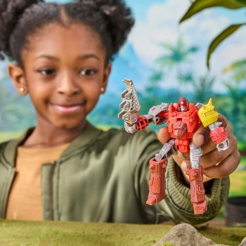 Hasbro Transformers Cyberworld Cyber Changers Dinobot Snarl Action Figure G0746 / G1042 5010996319821