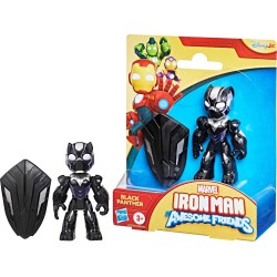 Hasbro Iron Man And His Awesome Friends Marvel Black Panther Action Figure Toy Wit G1254 / G1773 5010996308740