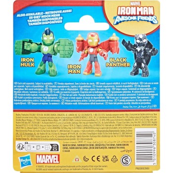 Hasbro Iron Man And His Awesome Friends Marvel Black Panther Action Figure Toy Wit G1254 / G1773 5010996308740