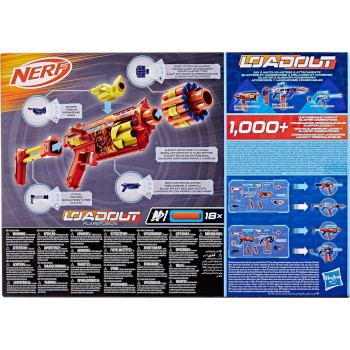 Hasbro Nerf Loadout Flarefusion Blaster και 18 N1 βελάκια G3142 5010996361240