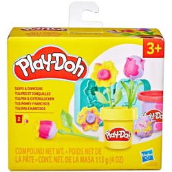 Hasbro Play-Doh Σετ Tulips & Daffodils G2476 / G2478 5010996336613