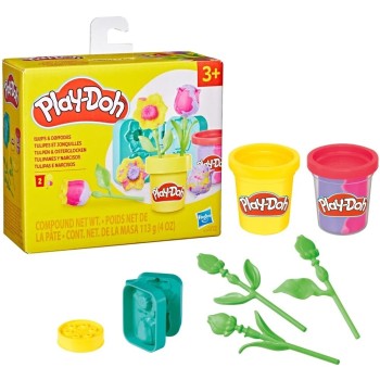 Hasbro Play-Doh Σετ Tulips & Daffodils  G2476 / G2478 5010996336613