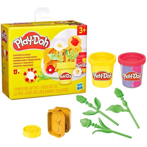 Hasbro Play-Doh Σετ Sunflower & Daisies G2476 / G2479 5010996336958
