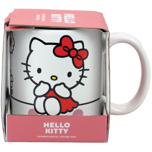 GIM Κούπα Κεραμική Απλή Hello Kitty 320Ml 557-95101 5204549166202