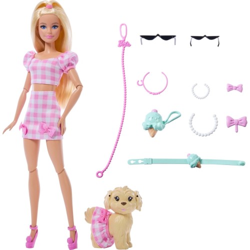 Mattel Barbie Και Σκυλάκι Ασορτί Εμφάνιση Κούκλα JFP36 194735303069
