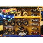 Mattel Hot Wheels Monster Trucks Bigfoot Trophy Champions Collection Die-Cast Cars Σετ Των 12 Όχημα Παιχνίδι JDW07 194735289431