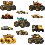 Mattel Hot Wheels Monster Trucks Bigfoot Trophy Champions Collection Die-Cast Cars Σετ Των 12 Όχημα Παιχνίδι JDW07 194735289431