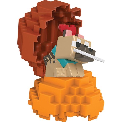Mattel Minecraft Παιδικά Φιγούρα Παιχνιδιού LOYAL STRIPED WOLF HXT64 / JCD37 194735268900