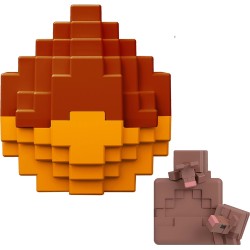 Mattel Minecraft Mini Mode Spawn Egg With Mini Figure, Badlands Theme, 1.5-inch Toy (characters May Vary) HXT64 / JCD35 19473526
