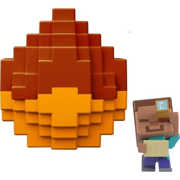 Mattel Minecraft Mini Mode Spawn Egg With Mini Figure, Badlands Theme, 1.5-inch Toy (characters May Vary) HXT64 / JCD38 19473526