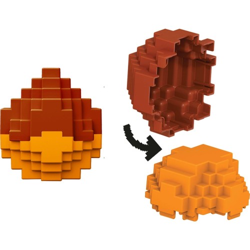 Mattel Minecraft Παιδικά Φιγούρα Παιχνιδιού MINI TORCHED ZOMBIE HXT64 / JCD40 194735268993