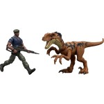 Mattel Jurassic World Rebirth Duncan Kincaid & Velociraptor Figures Pack, 3.75-Inch Scale JGB82 / JGB85 194735309788