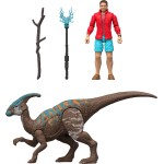 Mattel Jurassic World Παιδικά Φιγούρα Παιχνιδιού Reuben Delgado & Parasaurolophus  JGB82 / JGB86 194735309955