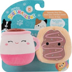 Jazwares Squishmallows Pets - Cafe Play Dog With Sound (2Pcs Set) JWP00298 191726514473