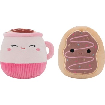 Jazwares Squishmallows Pets - Cafe Λούτρινο Παιχνίδι Σκύλου Με Ήχο (Σετ 2Τμχ)  JWP00298 191726514473