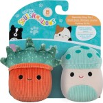 Jazwares Squishmallows Pets - Φυτά Λούτρινο Παιχνίδι Σκύλου Με Ήχο (Σετ 2Τμχ) JWP00301 191726515531