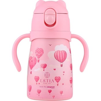 Estia Θερμός Παιδικά Bubble Bottle Save THE Aegean 300ml Love Ascend 01-33231 5207158033231