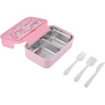 Estia Save the Aegean 900ml Children's Food Container With 2 Stainless. Rainbow Dreams 01-34382 5207158034382