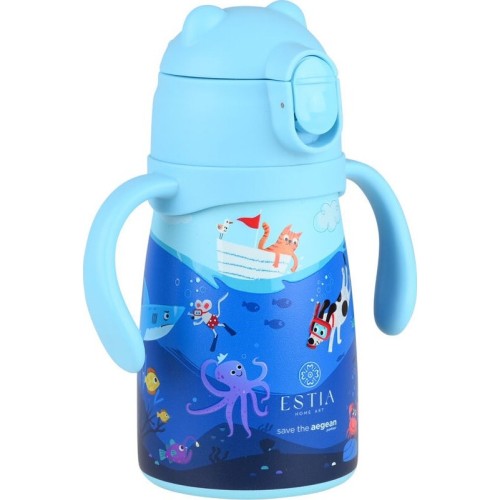Estia Warm Bubble Bottle Save the Aegean 300ml Ocean Play 01-33170 5207158033170