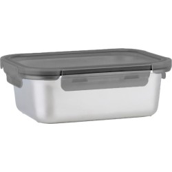 Estia Φαγητοδοχείο Ανοξείδωτο 1200ml με Πλαστικό καπάκι 01-33729 5207158033729