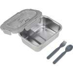 Estia Φαγητοδοχείο Ανοξείδωτο 1200ml με Κουτάλι, πιρούνι and διαχωριστικό 01-33736 5207158033736