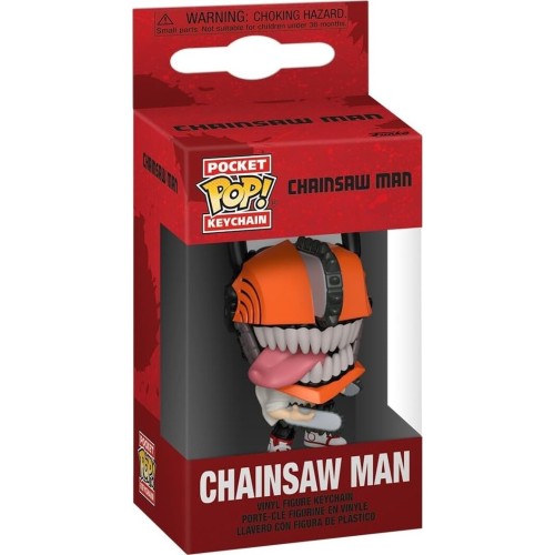 Funko  pocket pop!: chainsaw man - chainsaw man Φιγούρα Μπρελόκ 86486 889698864862