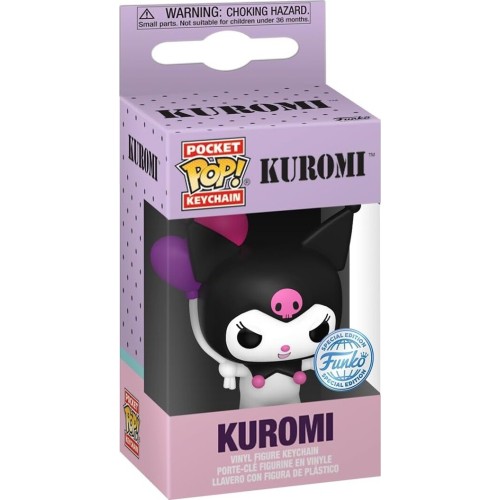Funko Pop! Keychain: HK - Kuromi - bln - Hello Kitty Novelty Keyring - Coll 77394 889698773942