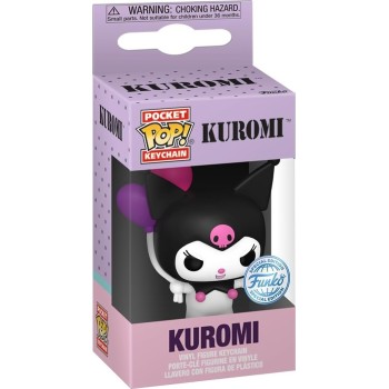 Funko  pocket pop! sanrio: kuromi - kuromi (balloon) (special editon) Φιγούρα Μπρελόκ 77394 889698773942