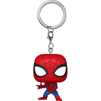 Funko Pop! Keychain: Marvel NC - Spider-man - Marvel Comics Novelty Keyring 82495 889698824958