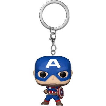 Funko Pop! Keychain: Marvel NC - Captain America - Marvel Comics Novelty Ke 82492 889698824927