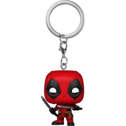 Funko Pop! Keychain: Deadpool and Wolverine - Deadpool - Novelty Keyring -  79764 889698797641